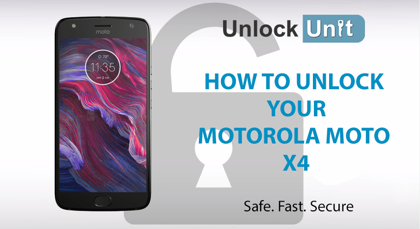 how to unlock motorola moto x4