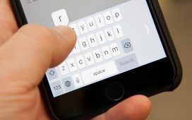 iPhone keyboard