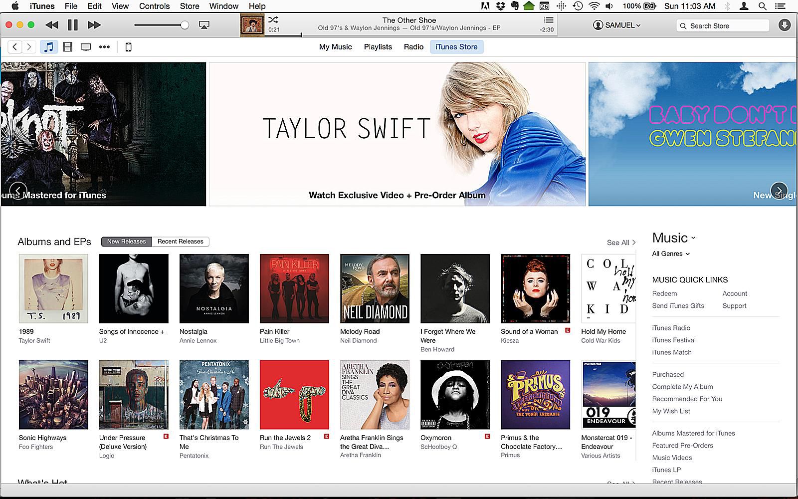 ITUNES Music Store